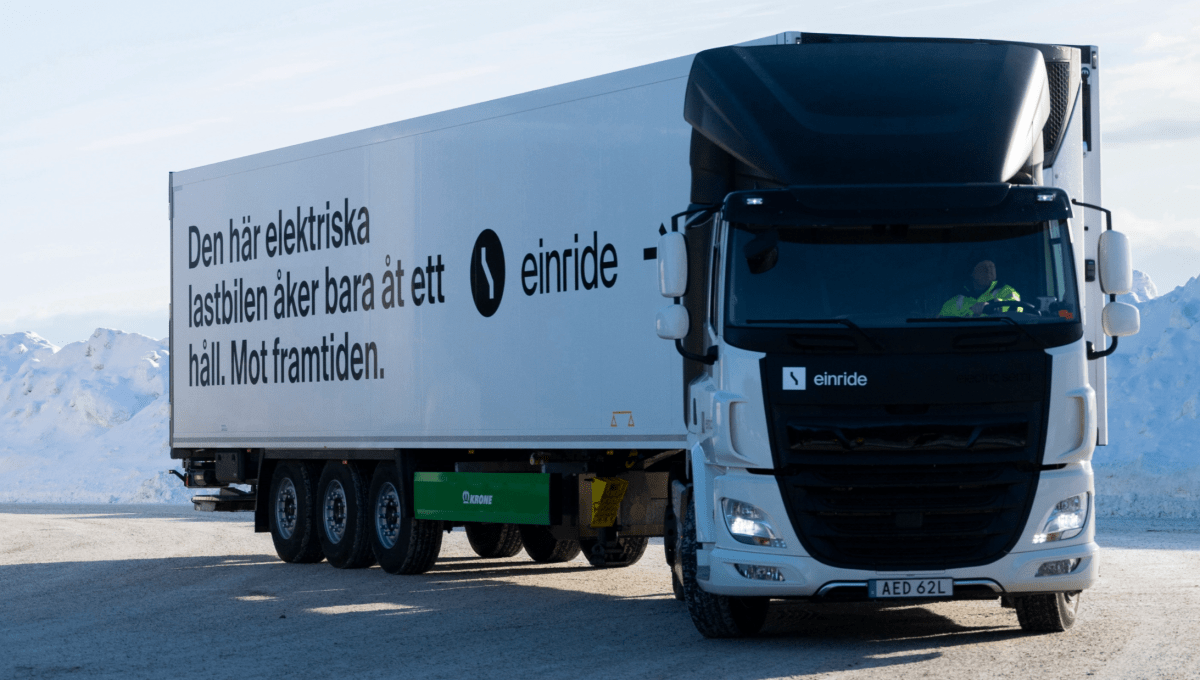 Einride electric truck