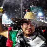 Em fotos: México comemora vitória histórica na Copa do Mundo