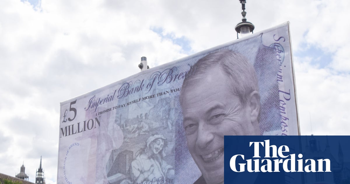 Empresas de Bitcoin anunciadas por Nigel Farage perdem 15% do valor dos ativos