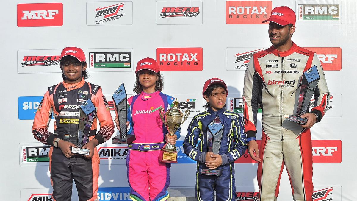 Encerramento esportivo indiano, 13 de julho: Krish e Zidaan vencem as finais do Campeonato Nacional de Karting