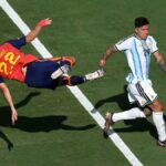 Enzo Fernadez partiu para a Argentina na final da Copa do Mundo FIFA 2026 contra a Espanha
