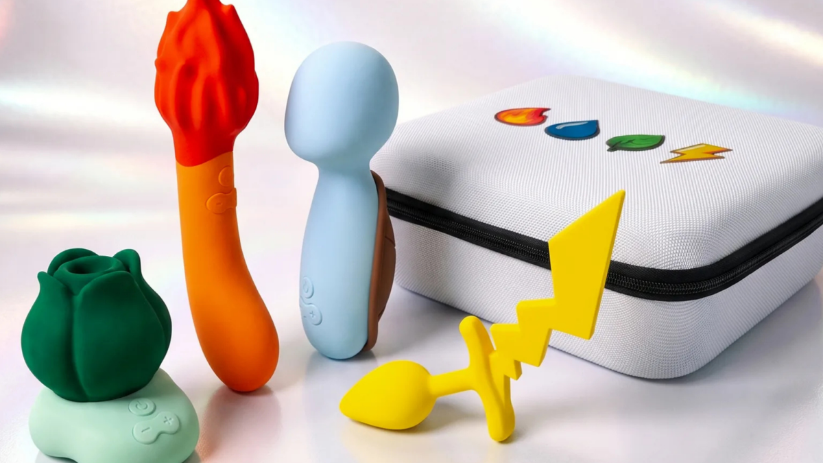 Coleção de brinquedos sexuais Pokémon