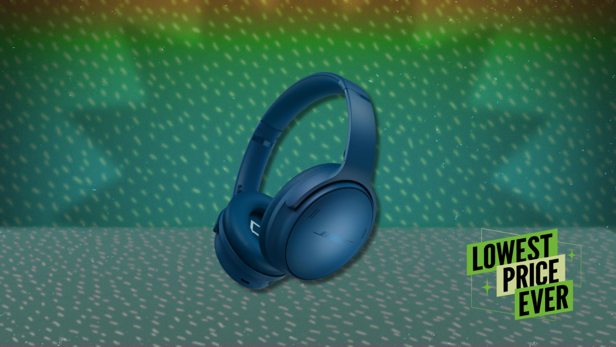 Fones de ouvido Bluetooth Bose QuietComfort, fones de ouvido sem fio com cancelamento de ruído ativo sobre a orelha e microfone, graves profundos, até 24 horas de reprodução, azul crepúsculo - cor de edição limitada