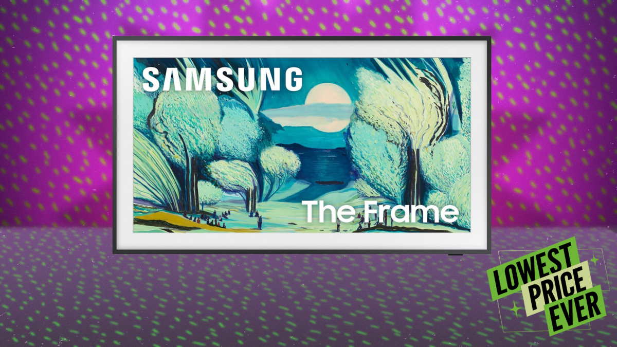 Esta TV Samsung “The Frame” está com desconto de US $ 400 agora