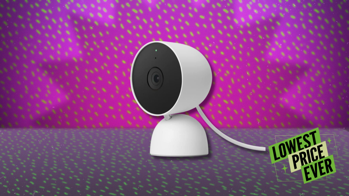 Esta câmera Google Indoor Nest está com 35% de desconto agora