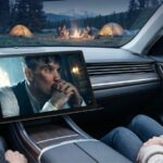 Tela Carplay extra grande de 11 polegadas LAMTTO no carro