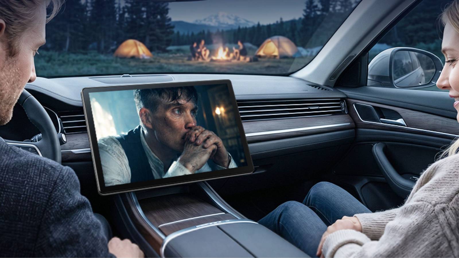 Tela Carplay extra grande de 11 polegadas LAMTTO no carro