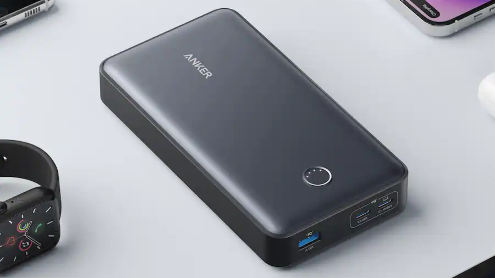 Banco de potência portátil Anker 24.000mAh 65W