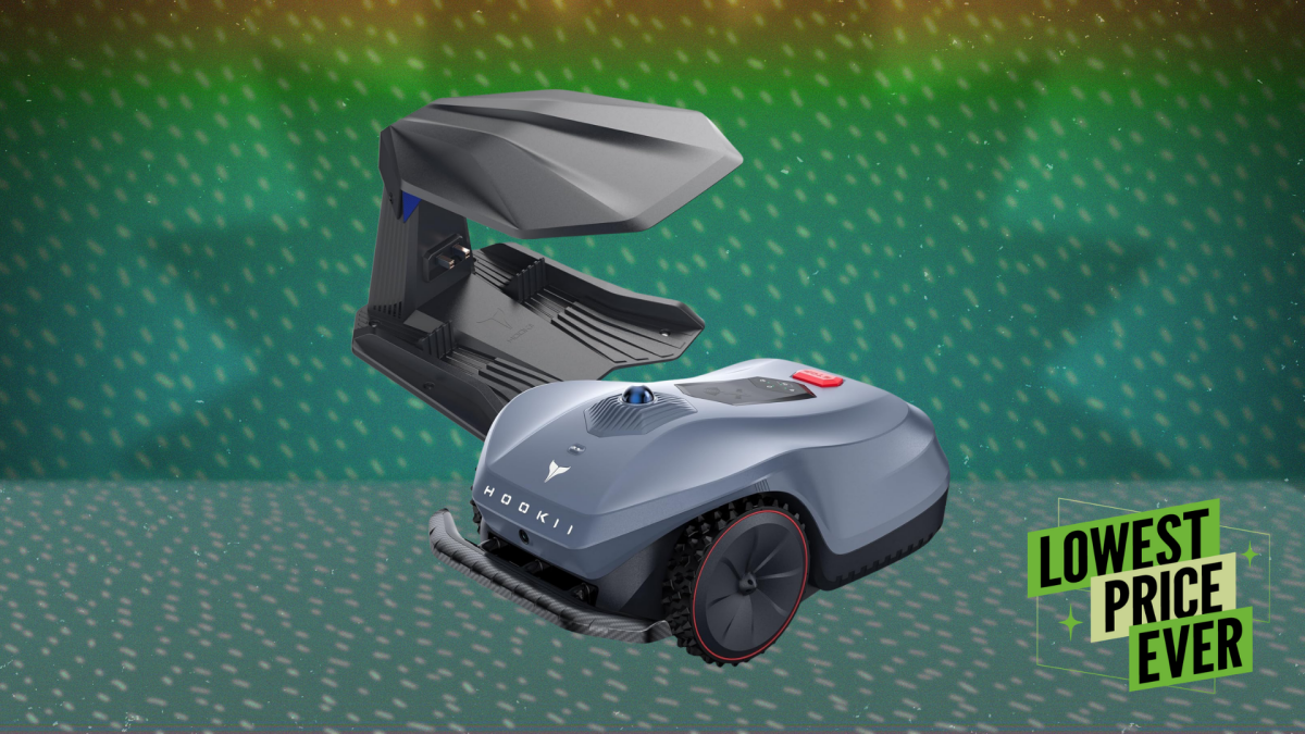 Este cortador de grama robô movido a LiDAR tem desconto de US $ 700