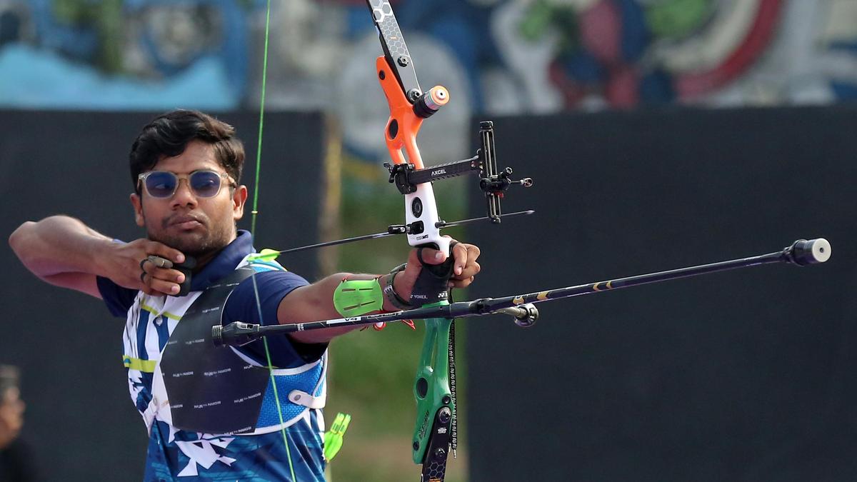 Etapa 4 da Copa do Mundo de Tiro com Arco - Dhiraj e Kirti desperdiçam posição promissora no recurvo misto