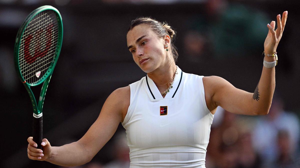 Eu só quero ficar bêbado, diz Sabalenka, após a saída de Wimbledon 2026