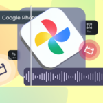 Um HMD Vibe com o Google Fotos aberto deitado sobre um cobertor marrom