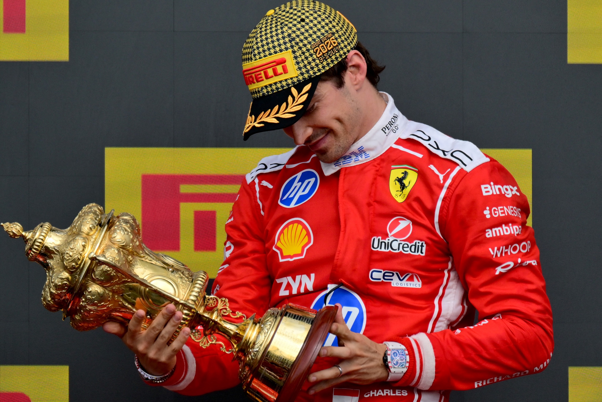 Charles Leclerc Ferrari F1 Grande Prêmio da Inglaterra 2026