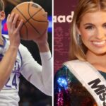 Fogos de artifício! O novo pivô do Lakers, Walker Kessler, propôs a Miss América Abbie Stockard em 2025