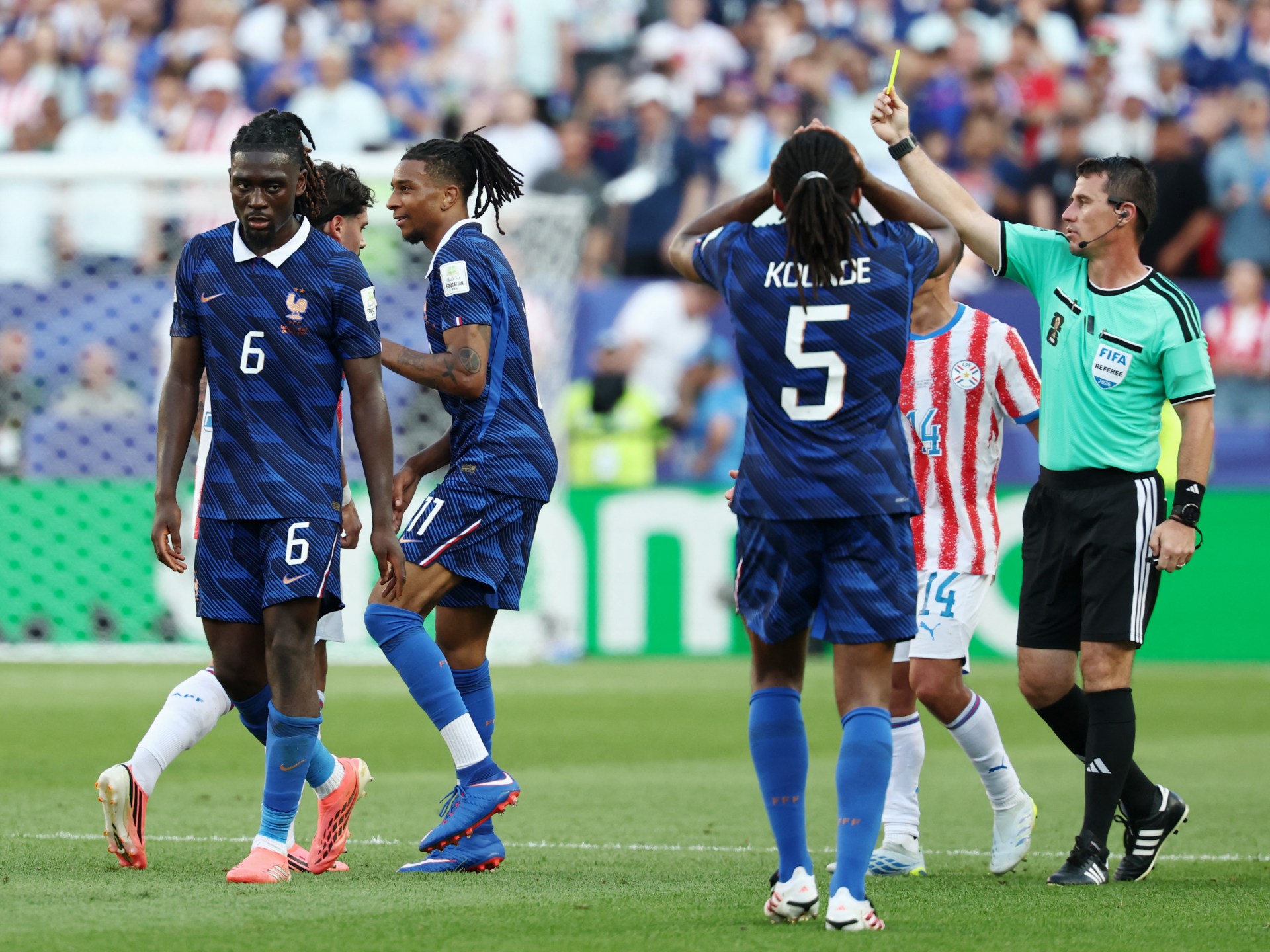 Etiqueta postal da Copa do Mundo de 2026