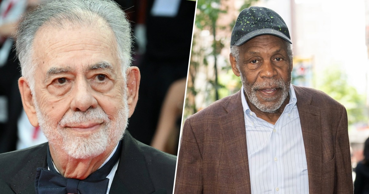 Francis Ford Coppola compartilha postagem comovente sobre o amigo Danny Glover após o diagnóstico de Alzheimer do ator