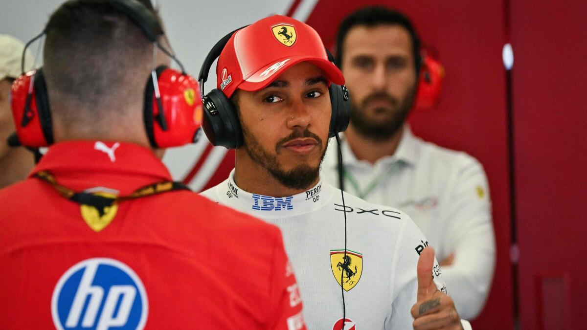 GP da Bélgica: Hamilton agradece Ferrari pelos ‘mega’ reparos após quebrar carro