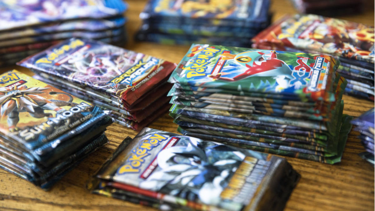 Gamestop marca Pokémon populares em jogos de cartas em 300%