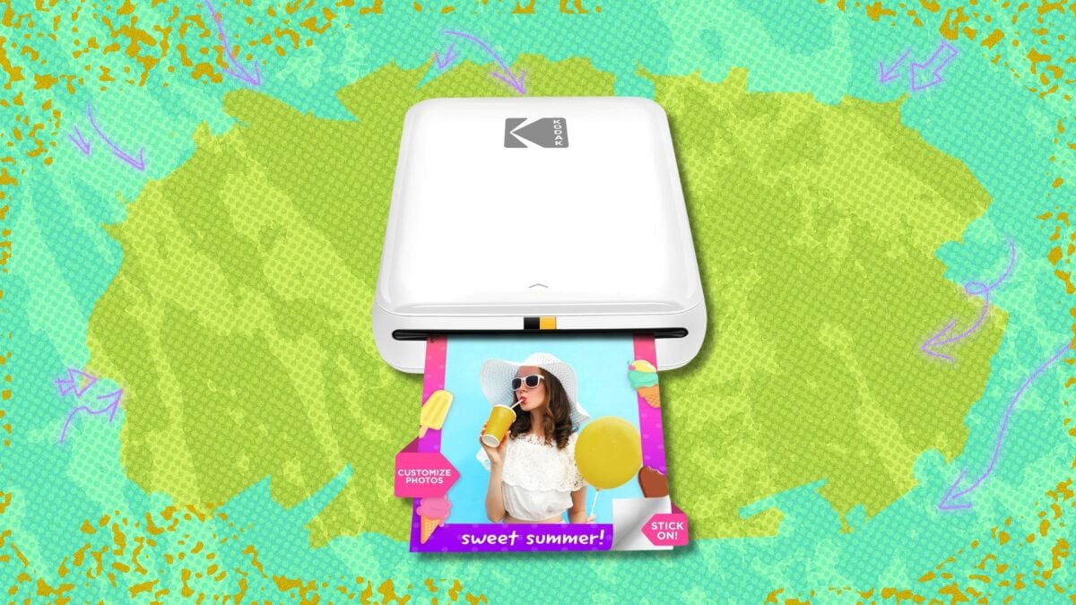 Ganhe US $ 12 de desconto na impressora fotográfica instantânea para smartphone Kodak Step na Amazon
