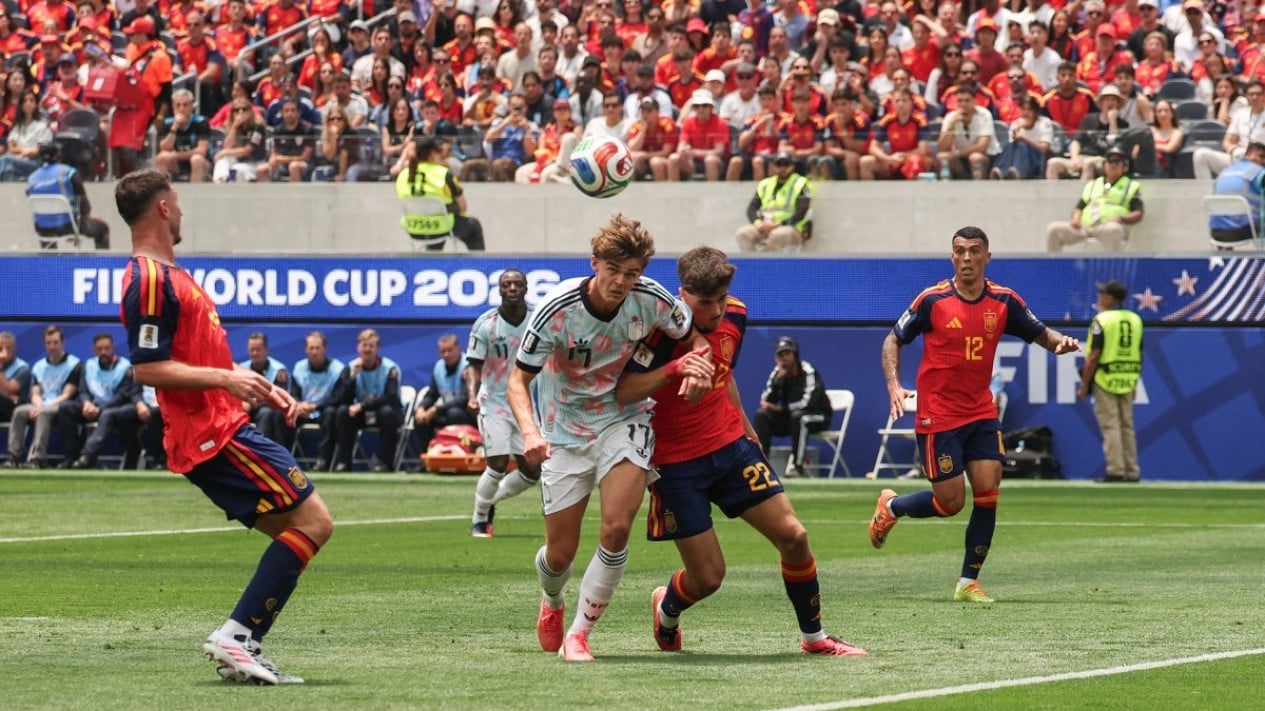 Gol Bélgica Akhiri Rekor Tak Pernah Kebobolan Spanyol, Babak Pertama Imbang 1-1