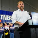 Democratic U.S. Senate candidate Graham Platner speaks during a primary election night watch party after winning the Democratic nomination Tuesday, June 9, 2026, in Blue Hill, Maine. (AP Photo/Robert F. Bukaty)