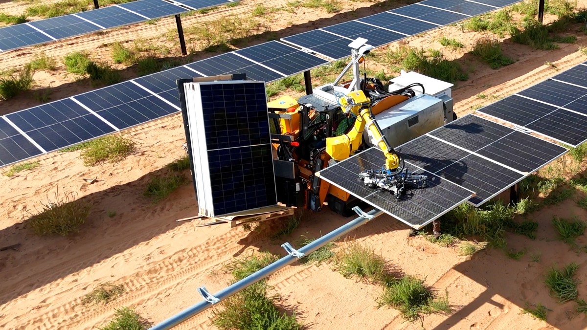 Gritt sai do sigilo com US$ 34 milhões para robôs construirem usinas solares – depois, todo o resto