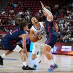 Trey Alexander Utah Jazz guarda NBA Summer League