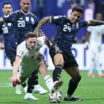 Hasil Babak Pertama Inggris x Argentina semifinal Piala Dunia 2026: gol de Sengit Tanpa, Messi Cs Mulai Bangkit