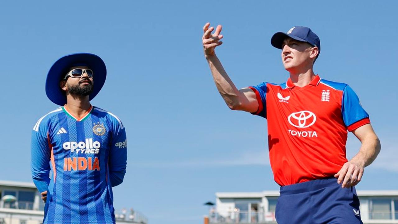 IND vs ENG 4º T20I: Shreyas Iyer vence o sorteio e decide rebater primeiro contra a Inglaterra