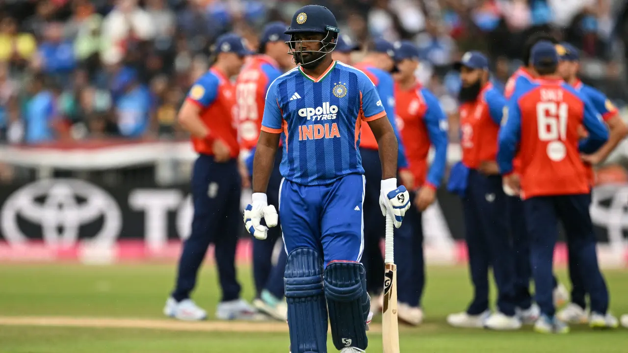 Índia x Inglaterra T20: Índia marcou 61/2 em 6 saldos contra a Inglaterra