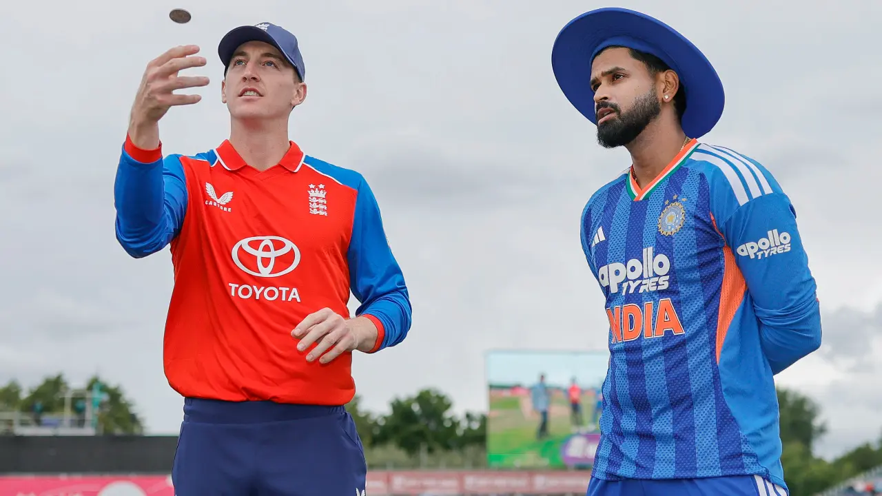 Índia x Inglaterra T20: Índia vence o sorteio e decide rebater primeiro