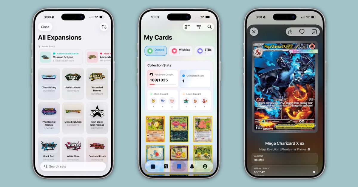 Indie App Spotlight: 'Route 25' é um aplicativo social completo para colecionadores de Pokémon