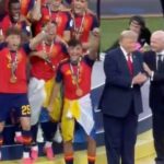Infantino tenta afastar Trump enquanto a Espanha levanta a Copa do Mundo
