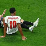 Inglaterra x Argentina - semifinal da Copa do Mundo AO VIVO: Jogadores rivais se enfrentam durante tensas trocas iniciais, com frustrações fervendo nos primeiros 15 minutos