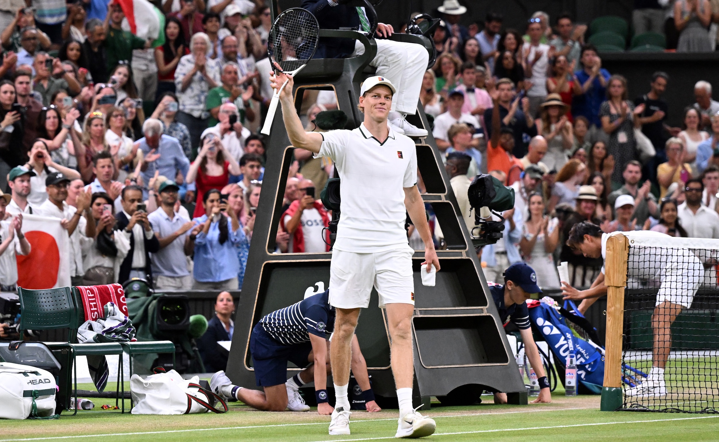 Jannik Sinner x Shintaro Mochizuki Wimbledon 2026