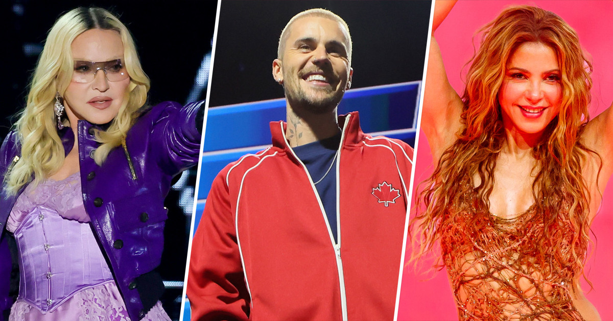 Justin Bieber, Shakira, BTS e mais se apresentando na cerimônia de encerramento da final da Copa do Mundo de 2026 e show do intervalo