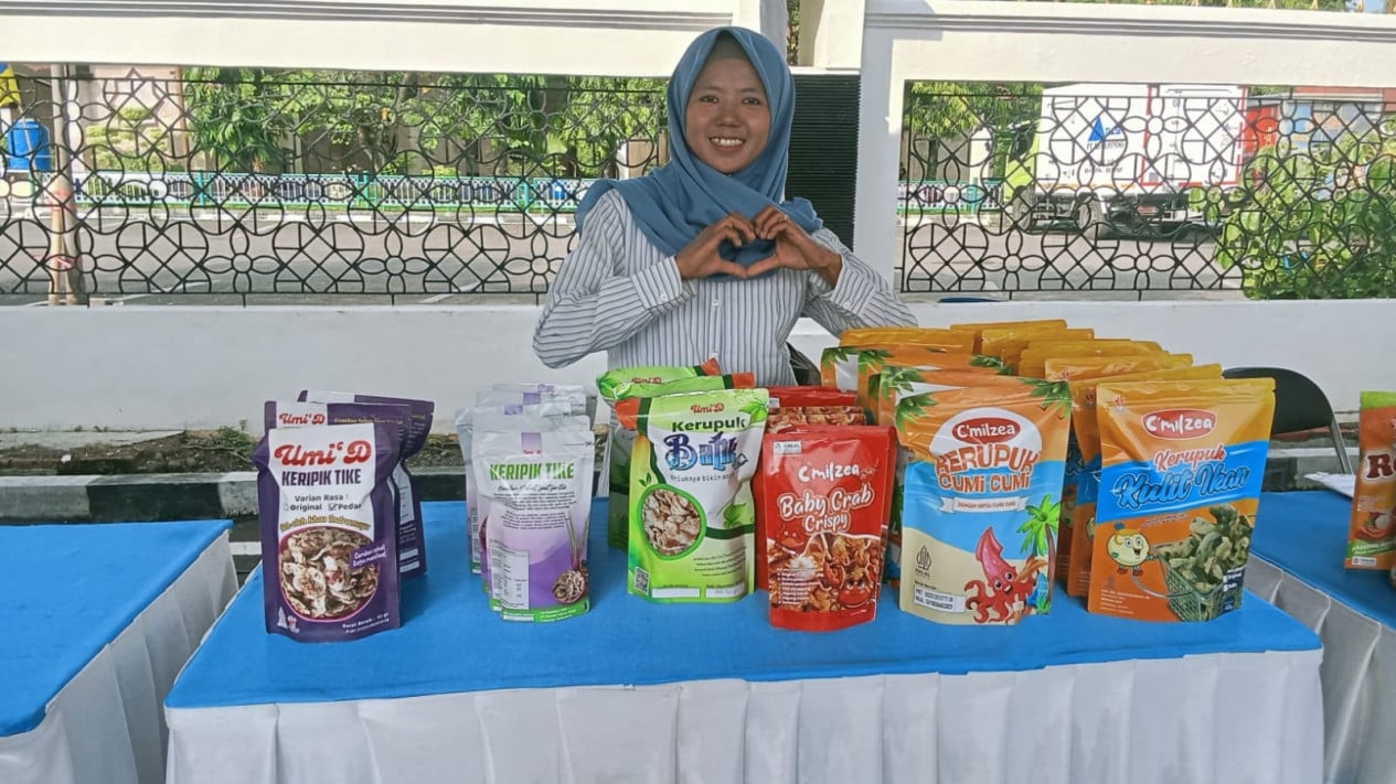 Kisah Rosyidah de Pesisir Indramayu, Mantan PMI e Berhasil Kembangkan Usaha Olahan Hasil Laut Berkat BRI