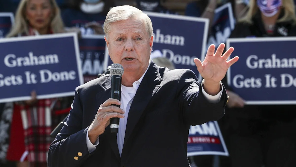 Kristen Welker se lembra do sonho. O legado de Lindsey Graham