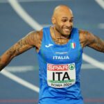 Lamont Marcell Jacobs registra impressionantes 9,67 assistidos pelo vento, o segundo 100 m mais rápido de todos os tempos, sob quaisquer condições