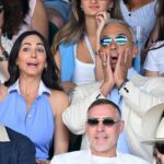 A ação em quadra continuou no sétimo dia de Wimbledon, no domingo, com uma multidão estrelada de fãs de tênis lotando as arquibancadas ensolaradas, incluindo Lauren Silverman e Bruno Tonioli.