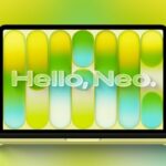 Olá, Neo MacBook Neo cítrico