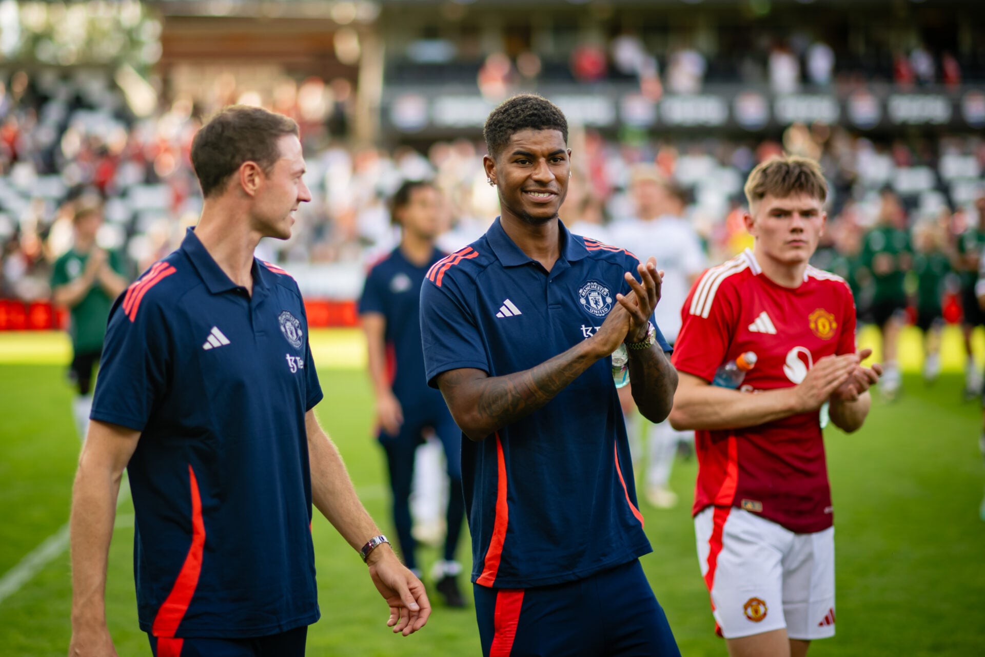 Marcus Rashford deu uma volta completa desde que os fãs do Man United criticaram a exibição 'terrível' do Rosenborg