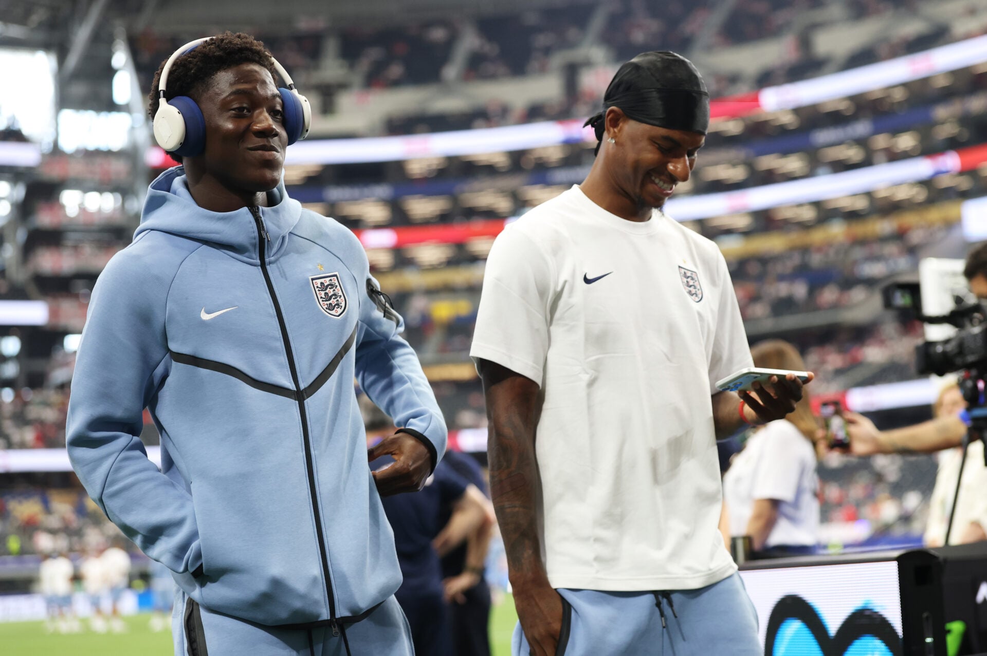 Marcus Rashford e Kobbie Mainoo igualaram o marco da Copa do Mundo de três outros ex-jogadores do Man Utd