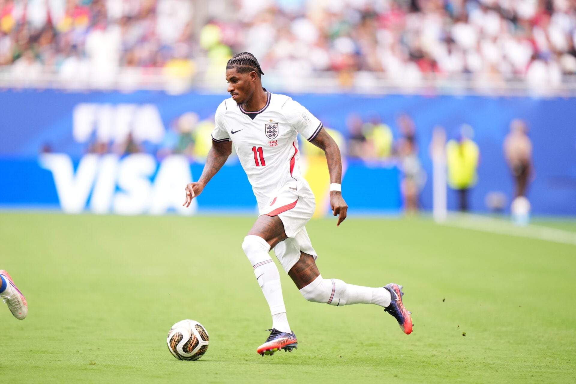 Marcus Rashford foi o melhor criador da Inglaterra, mas não é para isso que o Manchester United precisa dele