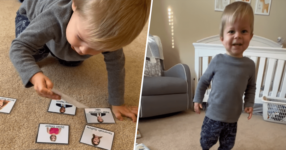 Menino de 1 ano consegue nomear os apresentadores de HOJE em um vídeo de retrocesso, e as âncoras ficam maravilhadas