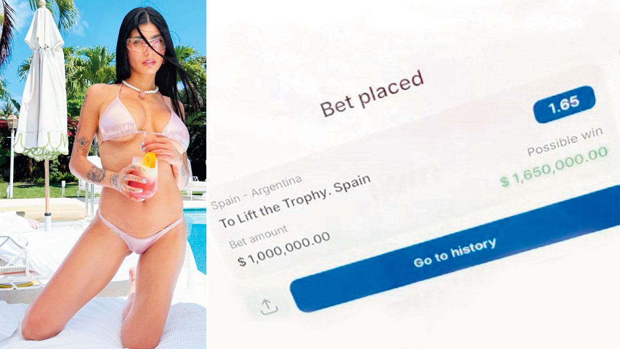 Mia Khalifa ganha aposta de um milhão de dólares na final da Copa do Mundo