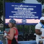 Milhares de pessoas foram evacuadas do National Mall devido ao clima