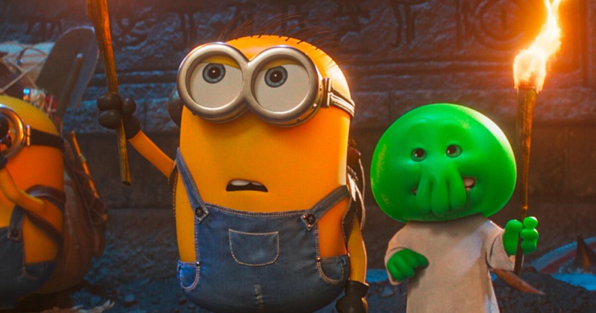 'Minions & Monsters' lidera bilheteria, mas com faturamento abaixo do esperado