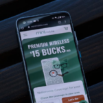 Página de inscrição do Mint Mobile