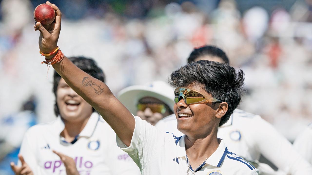 Mulheres da Índia vs Mulheres da Inglaterra: Gaud é muito bom no Lord's!